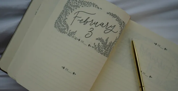 Make a daily habit of writing in a journal to relieve stress