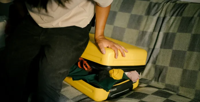 How to avoid overpacking when traveling