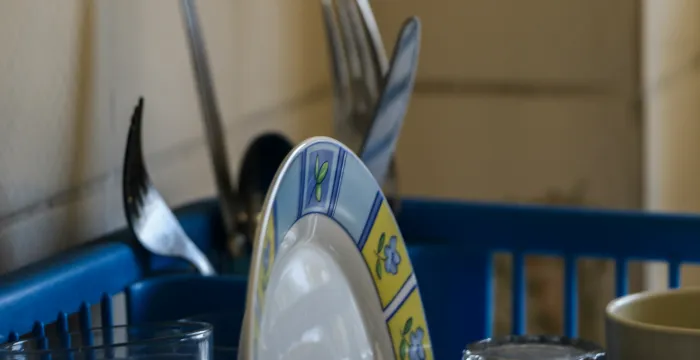 clean dishes as you go while cooking